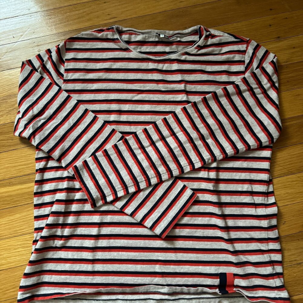 The Modern Stripe Cotton Tee